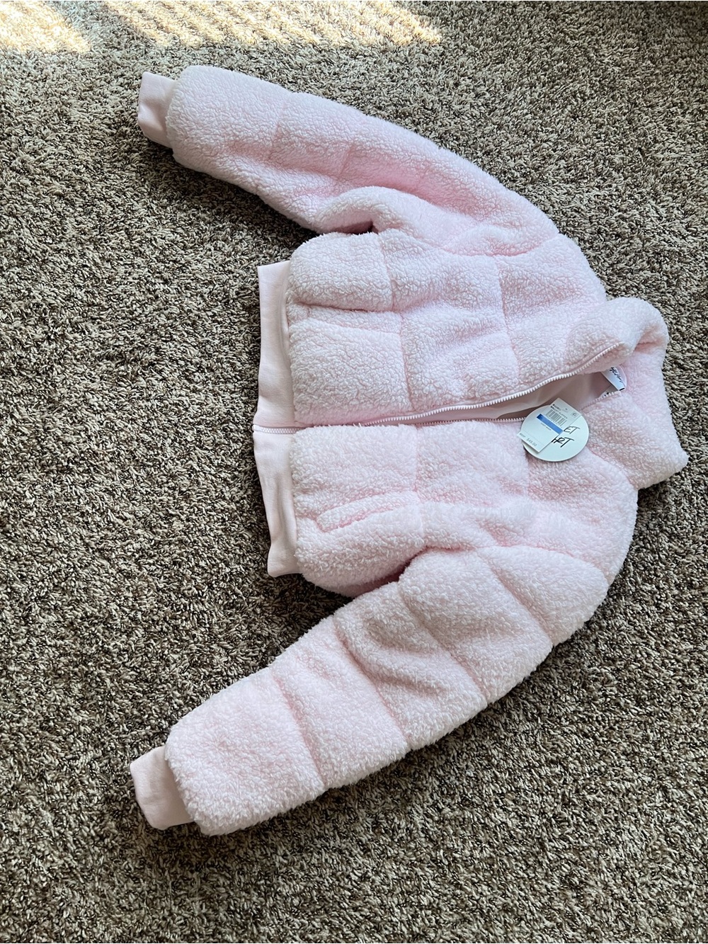 Planet Heart Sherpa Puffer Jacket